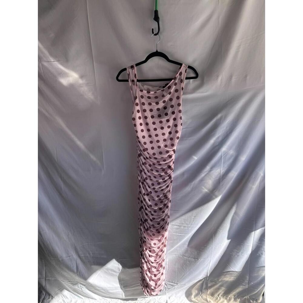 AFRM Pink Biona Dress Size M with Minor Fabric Pull - Picture 4 of 7